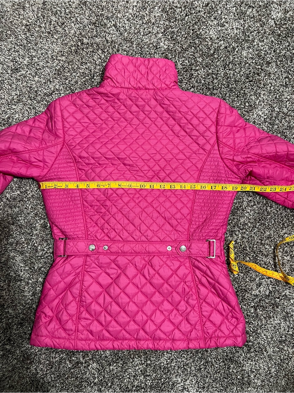 The North Face Women's Quilted Hot Pink Zip Jacket M - Picture 10 of 16